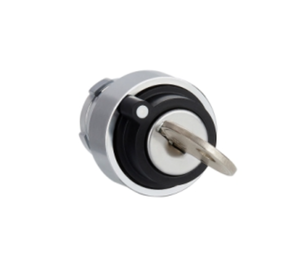 Schneider ZB4BG2 | 22mm Keyed Selector Switch / 2-Position Maintained / Metal Housing