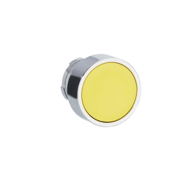 Schneider / ZB2-BA5C / Yellow / Flat Push Button / Metal / Ø 22