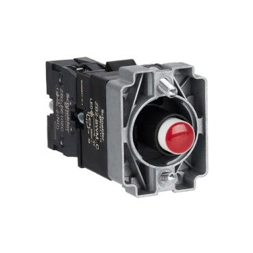 Schneider ZB2-BWM42C Red Light block with body and fixing collar