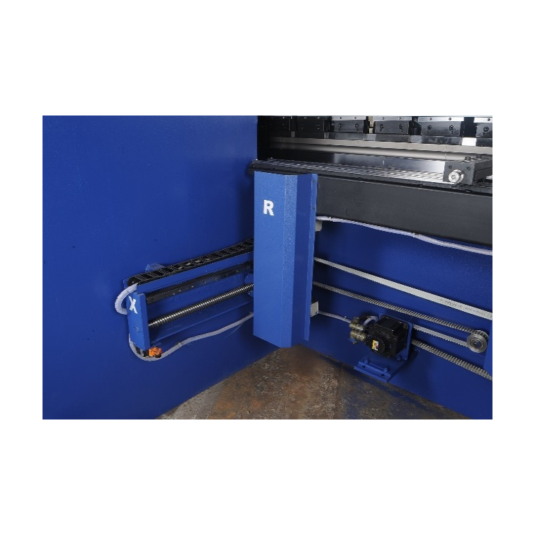 CNC backgauge, X and R axes