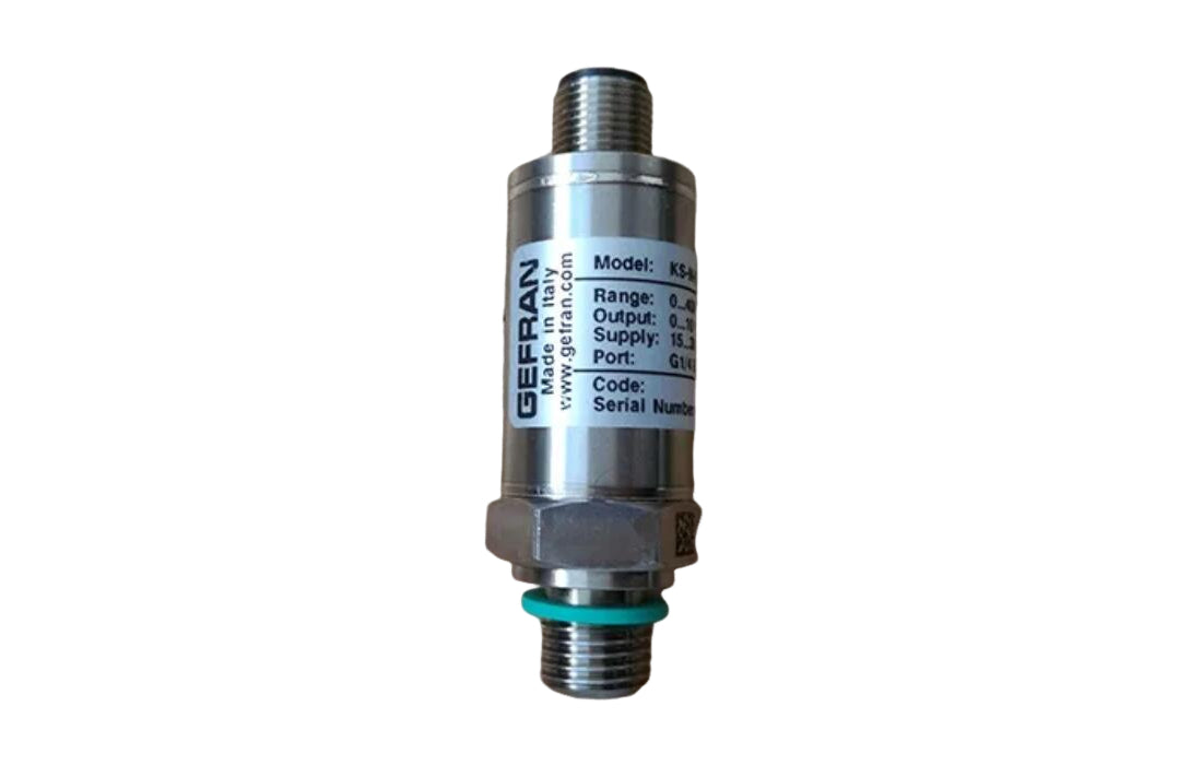 Gefran / KS-N-E-E-B04C-M-V-602 / Pressure Sensor / 0–400 Bar / 0–10 V Output / G1/4 DIN 3852-E / IP65 / Stainless Steel