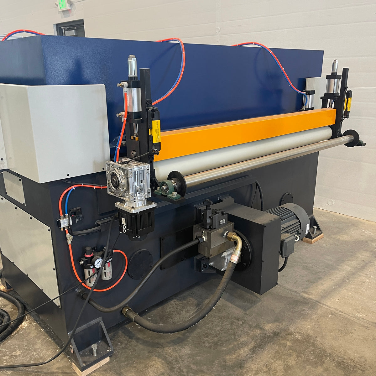 40% OFF FLOOR MODEL! NEW 80 Ton Full Beam Platen Press w/ Pinch Roller ...