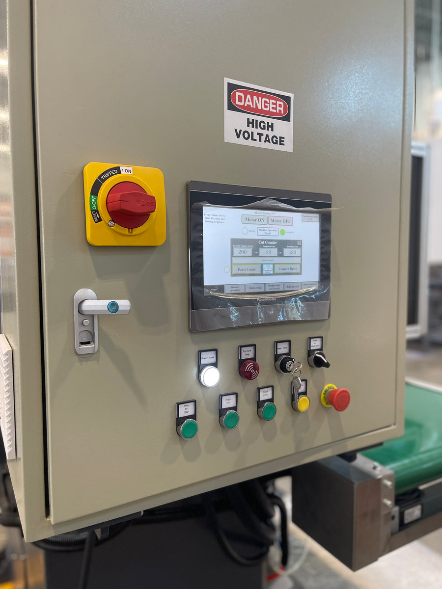 Hammerhead Industrial control panel with touchscreen HMI and safety disconnect