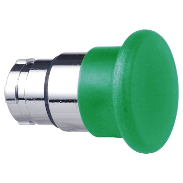 Schneider / ZB2-BC3C / Green / Mushroom Push Button Head / Ø 40 mm - Ø 22