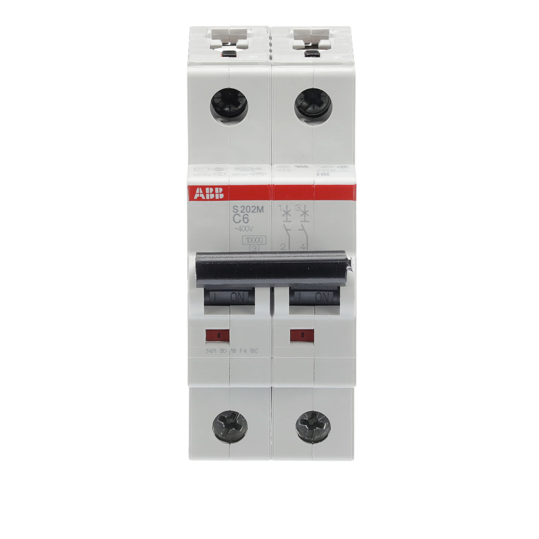 Miniature Circuit Breaker | S202M-C6 |  2-Pole | ABB