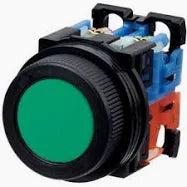 AR30FOR-10S | Flat Head Button (Blue)| Fuji Electric