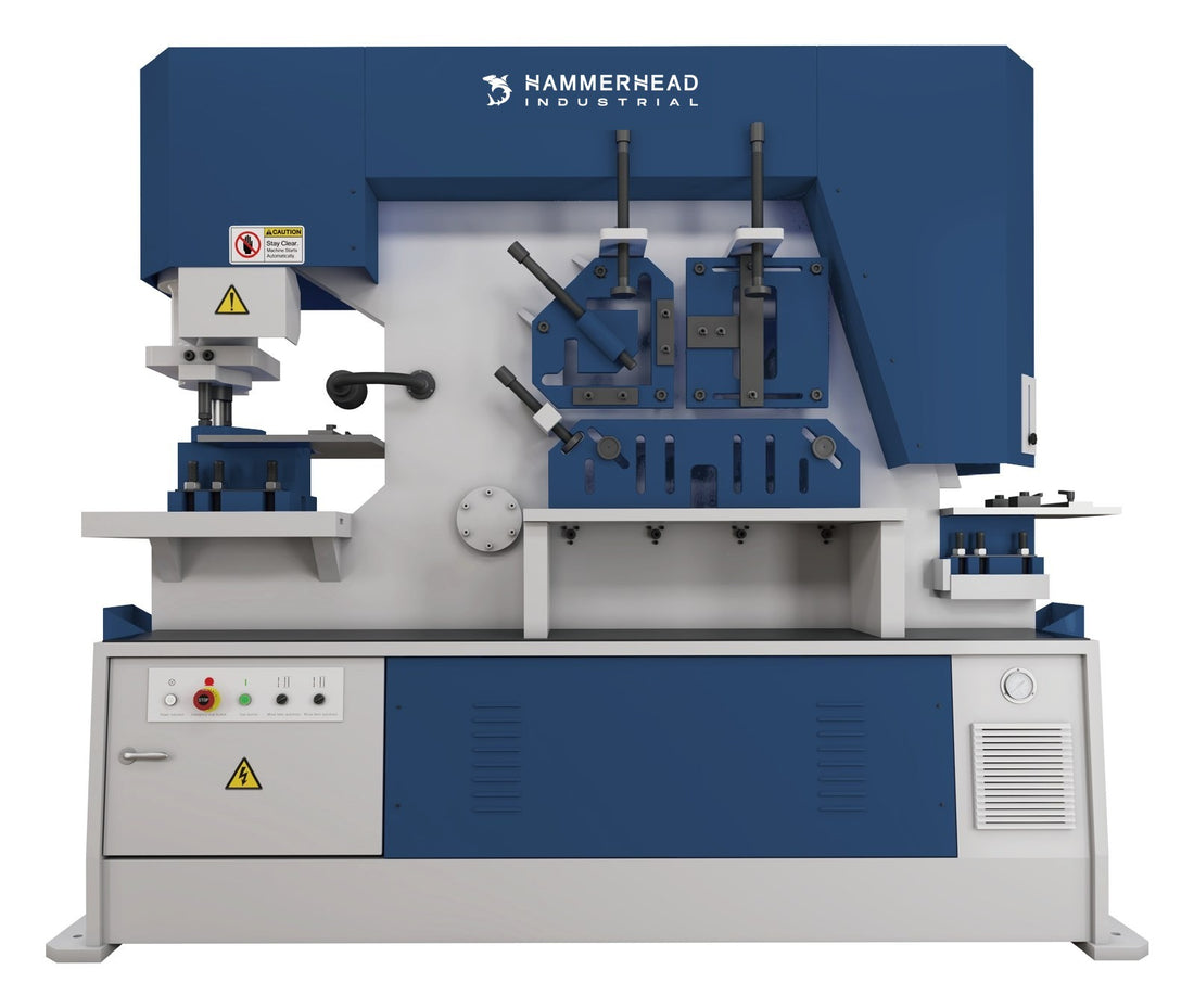 Hammerhead IronFin hydraulic ironworker