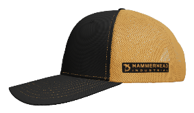 Hammerhead Industrial Snapback Trucker Cap - Black/Gold