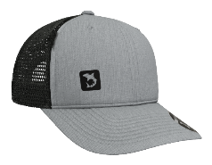 Hammerhead Industrial Stretch-Fit Mesh Cap - Heather Grey/Black