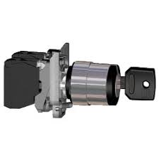 Schneider Electric |Key Switch | XB4BG21 | 2-Position Self-locking | 1NO |